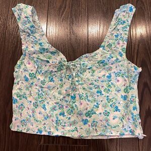 4 for 20❣️ Floral Print Crop Top size 6